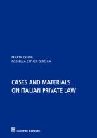 Cases and materials on italian private law edito da Giuffrè