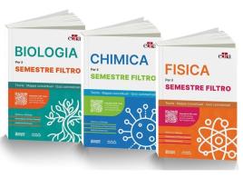 Biologia, Chimica, Fisica. Per il semestre filtro 2025/2026  in medicina, odontoiatria e veterinaria. Teoria, mappe concettuali, quiz commentati edito da Edra