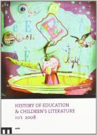 History of education & children's literature vol.1 edito da eum