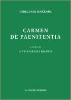 Carmen de paenitentia. Con testo greco di Verecondo di Iunca edito da D'Auria M.