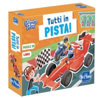 Tutti in pista. Da grande sarò. Con puzzle di Gabriella Santini edito da Be Happy