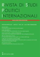 Rivista di studi politici internazionali (2021) vol.1 edito da Studium