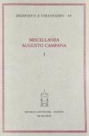Miscellanea Augusto Campana edito da Antenore