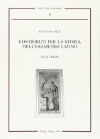 Contributi per la storia dell'esametro latino di Lucio Ceccarelli edito da Herder