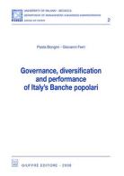 Governance, diversification and performance of Italy's Banche popolari di Paola Bongini, Giovanni Ferri edito da Giuffrè