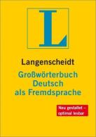 Großwörterbuch deutsch als fremdsprache edito da Langenscheidt