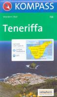 Carta escursionistica n. 233. Spagna. Isole Canarie. Teneriffa 1:50.000. Adatto a GPS. Digital map. DVD-ROM edito da Kompass