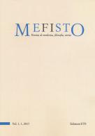Mefisto. Rivista di medicina, filosofia, storia (2017) vol.1 edito da Edizioni ETS