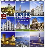 Italia. Calendario grande 16 mesi 2016 edito da Millenium