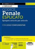 Codice penale esplicato. Spiegato articolo per articolo con Leggi complementari. Con App Codici Simone edito da Edizioni Giuridiche Simone