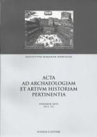 Acta ad archaeologiam et artium historiam pertinentia vol.26 di V. P. Tschudi, Turid Karlsen Seim edito da Scienze e Lettere