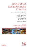 Manifesto per riabitare l'Italia edito da Donzelli
