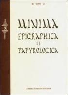 Minima epigraphica et papyrologica. Anno II vol.2 edito da L'Erma di Bretschneider