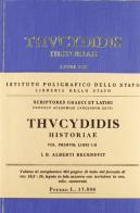 Thucydidis historiae vol.1 di Tucidide edito da Ist. Poligrafico dello Stato