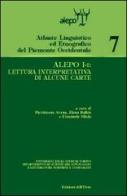 Alepo I-I: lettura interpretativa di alcune carte edito da Edizioni dell'Orso