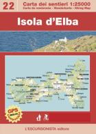 Isola d'Elba. The great Elban Traverse. Con carta escursionistica 1:25000 di Luca Zavatta edito da L'Escursionista