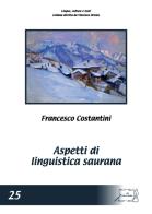 Aspetti di linguistica saurana di Francesco Costantini edito da Il Calamo