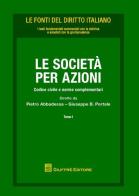 Le società per azioni. Codice civile e norme complementari di Umberto Tombari, Vincenzo Cariello edito da Giuffrè