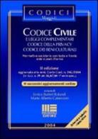 Codice civile e leggi complementari, codice della privacy, codice dei beni culturali edito da Maggioli Editore