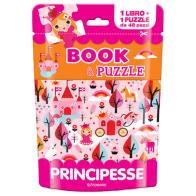Prinicpesse. Book&puzzle. Ediz. a colori. Con puzzle da 48 pezzi edito da Edibimbi