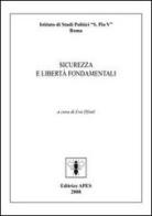 Sicurezza e libertà fondamentali di Eva Pföstl edito da Apes