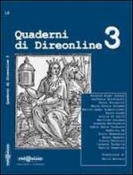 Quaderni di direonline vol.3 edito da Redazione