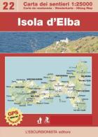 Isola d'Elba. Große Elba-Durchquerung. Con carta escursionistica 1:25.000 di Luca Zavatta edito da L'Escursionista