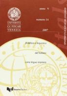 Itals. Didattica e linguistica dell'italiano come lingua straniera (2007) vol.14 edito da Guerra Edizioni