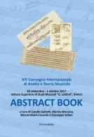 Abstract book. 24° Convegno internazionale di analisi e teoria musicale (Rimini, 28 settembre-1 ottobre 2017) di Giuseppe Sellari edito da Universitalia