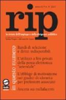 RIP. La rivista dell'impiego e della dirigenza pubblica edito da Gedit