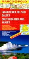 Inghilterra del Sud, Galles 1:300.000. Ediz. multilingue edito da Marco Polo