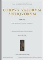 Corpus vasorum antiquorum vol.47 edito da L'Erma di Bretschneider