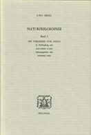 Naturphilosophie vol.1 di Friedrich Hegel edito da Bibliopolis