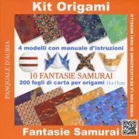 Kit origami. 10 fantasie samurai. Con gadget di Pasquale D'Auria edito da Nuinui