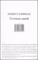 German amok di Feridun Zaimoglu edito da Isbn Edizioni