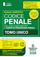 Codice penale Magistratura 2026 Normativo di Garofoli di Roberto Garofoli edito da Neldiritto Editore
