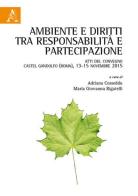 Ambiente e diritti tra responsabilità e partecipazione. Atti del Convegno (Castel Gandolfo, 13-15 novembre 2015) edito da Aracne
