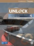 Unlock. Level 4: Teacher's book. Con DVD-ROM edito da Cambridge