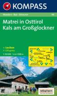 Carta escursionistica n. 46. Austria. Tirolo... Matrei in Osttirol-Kats am Grossglockner 1:50.000. Adatto a GPS. Digital map. DVD-ROM. Ediz. bilingue edito da Kompass