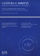 Cultura e diritti. Per una formazione giuridica (2019) vol. 1 edito da IUS Pisa University Press