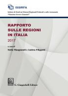 Rapporto sulle regioni in Italia 2017 edito da Giappichelli