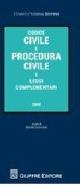 Codice civile e procedure civile e leggi complementari edito da Giuffrè