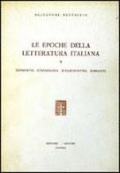 Epoche letteratura vol.1 di Salvatore Battaglia edito da Liguori