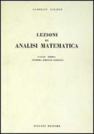 Lezioni di analisi matematica I di Federico Cafiero edito da Liguori