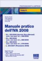 Manuale pratico dell'IVA 2008 edito da Maggioli Editore