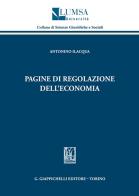 Pagine di regolazione dell'economia di Antonino Ilacqua edito da Giappichelli
