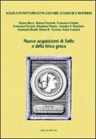 Nuove acquisizioni di Saffo e della lirica greca edito da Edizioni dell'Orso