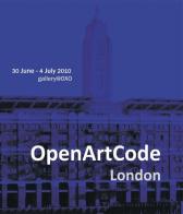 OpenArtCode London edito da Cambi