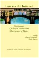 Law via the Internet. Free access, quality of information, effectiveness of rights edito da EPAP
