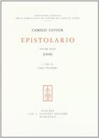Epistolario vol.6 di Camillo Cavour edito da Olschki
